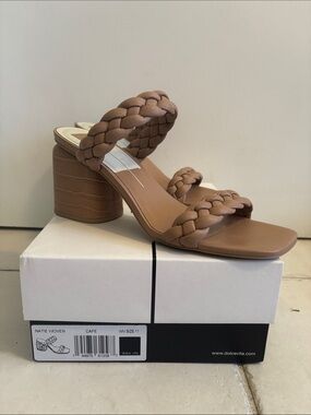 Dolce Vita Braided Block Heel Sandal